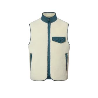 louis vuitton gilet cutaway|Reversible Shearling Gilet .